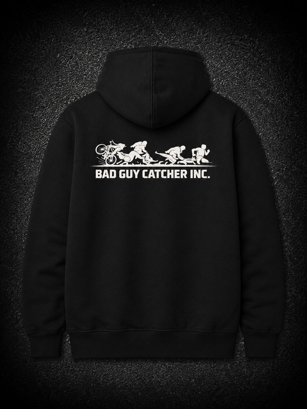 BAD GUY CATCHER, INC. HOODIE