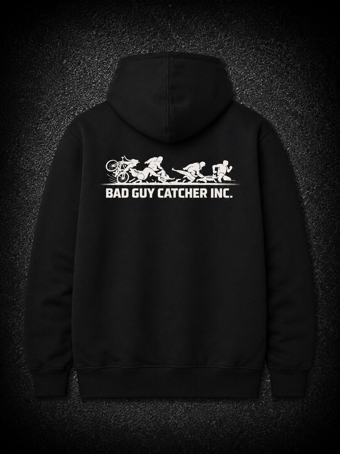 BAD GUY CATCHER, INC. HOODIE