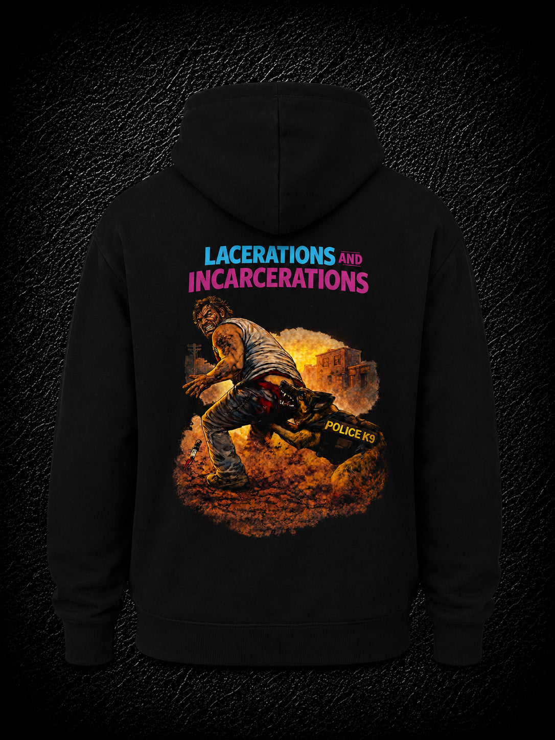 LACERATIONS AND INCARCERATIONS HOODIE